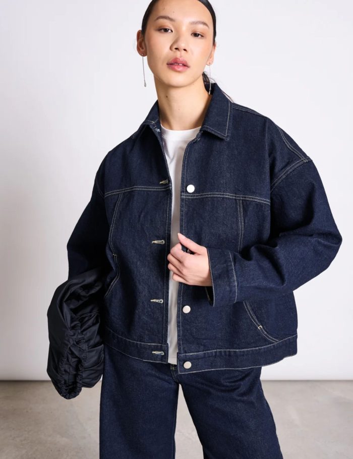 Jacke Vilme Denim Blau