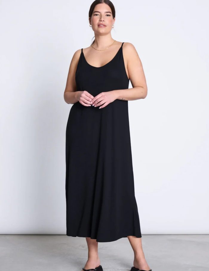 Kleid Triangle Flow Schwarz