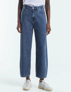 Jeans Leila Cropped Alex Dark Worn