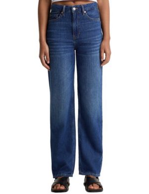 Kings Of Indigo Jeans Liora - High rise Straight - Hopcete Electric Dark