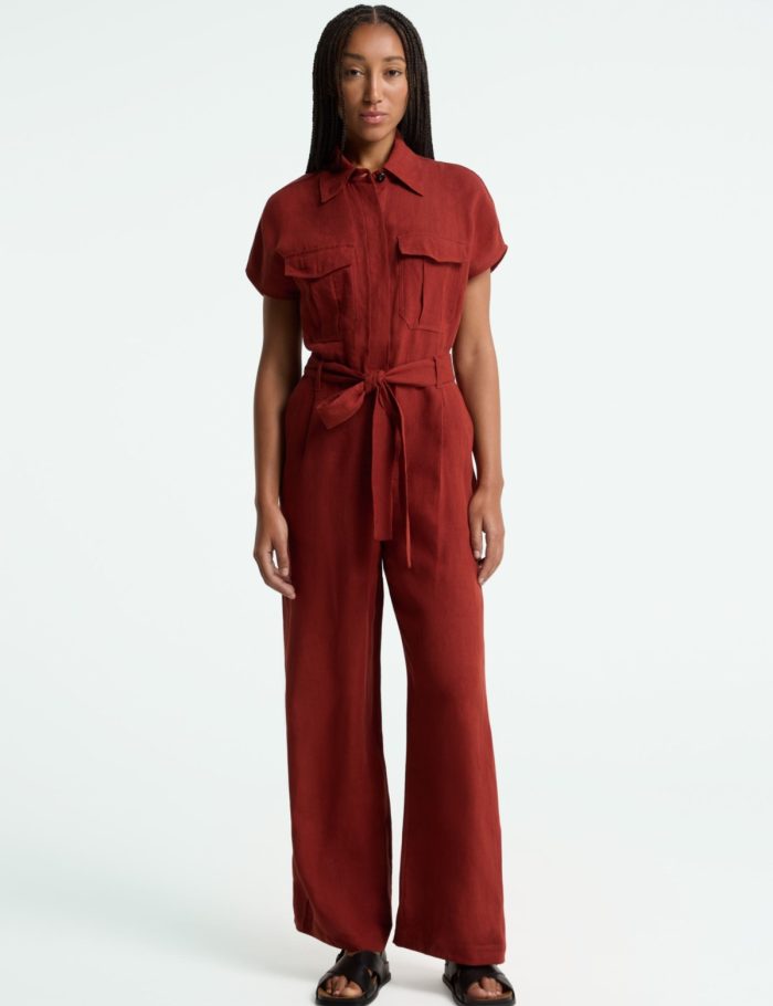 Jumpsuit Margaret Rot