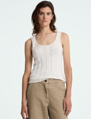 Top Hinan Off White