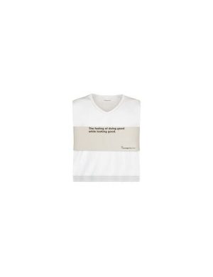 KnowledgeCotton Apparel 3-Pack Basic T-Shirts mit V-Ausschnitt aus Bio-Baumwolle