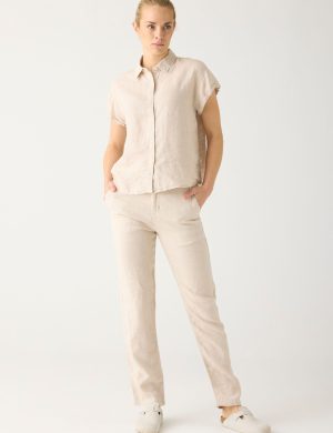 Hose Calla Tapered Leinen