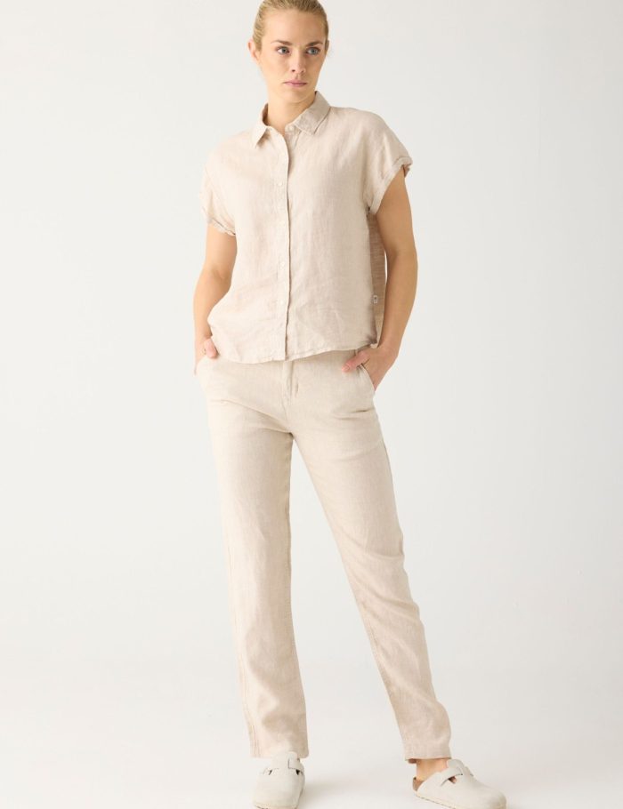 Hose Calla Tapered Leinen