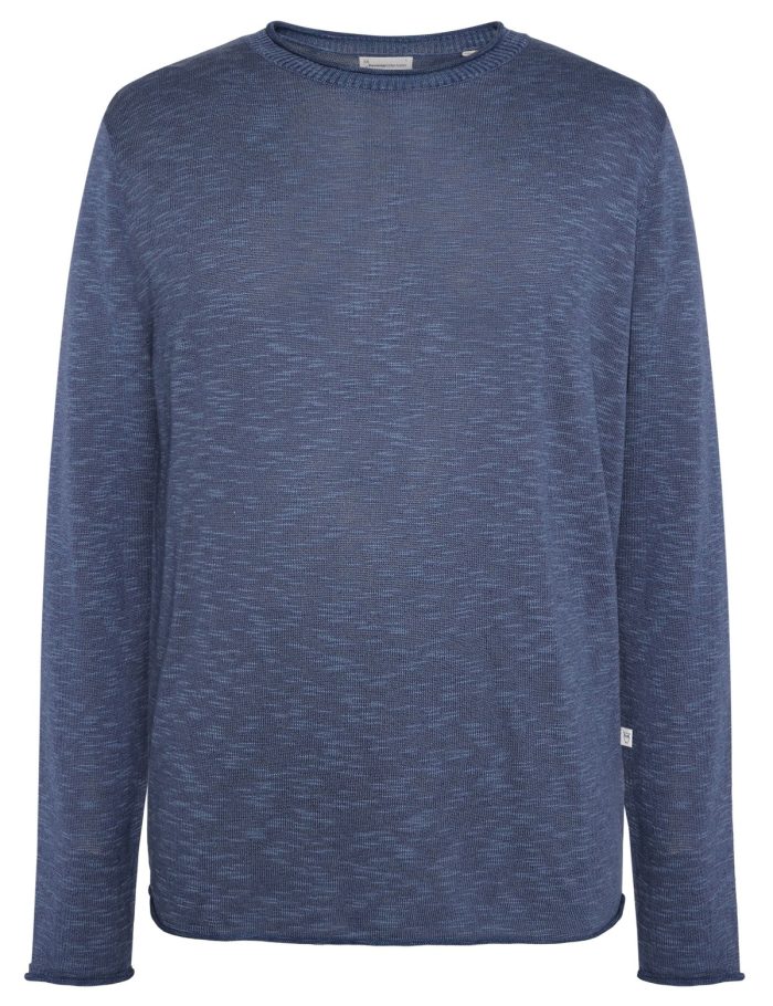Longsleeve Crew Neck Knit Blau