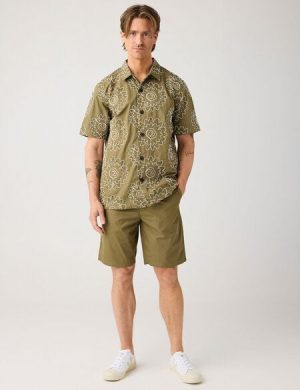 KnowledgeCotton Apparel Popelin Shorts FIG Loose aus Bio-Baumwolle