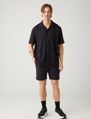 KnowledgeCotton Apparel Shorts ASTRAL-Comfort aus Ecovero und Bio-Leinen