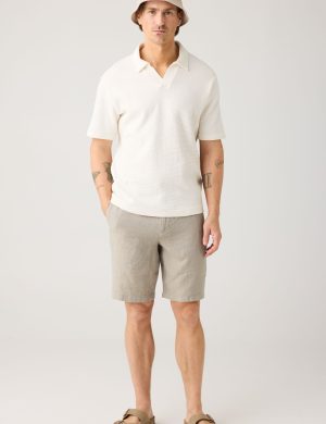 Shorts Chuck Linen Grau