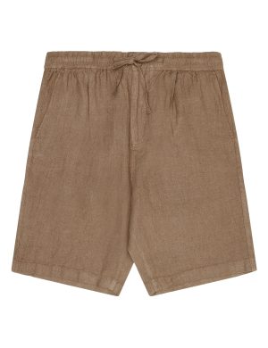 Shorts Fig Loose Leinen