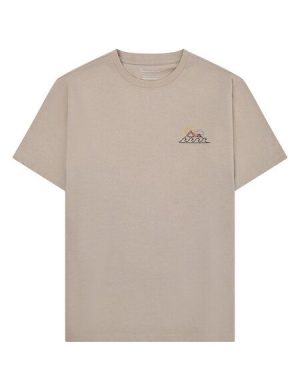 KnowledgeCotton Apparel T-Shirt mit Stickerei aus Bio-Baumwolle