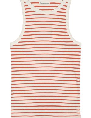 Top Racer Rib Striped
