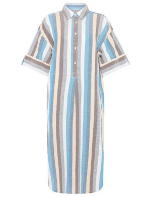 KnowledgeCotton Apparel - Women's Organic Cotton Shirt Dress - Kleid