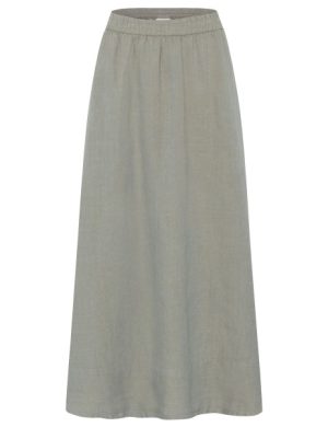 KnowledgeCotton Apparel - Women's Organic Linen Skirt - Rock