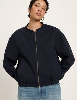 Blouson Schwarz