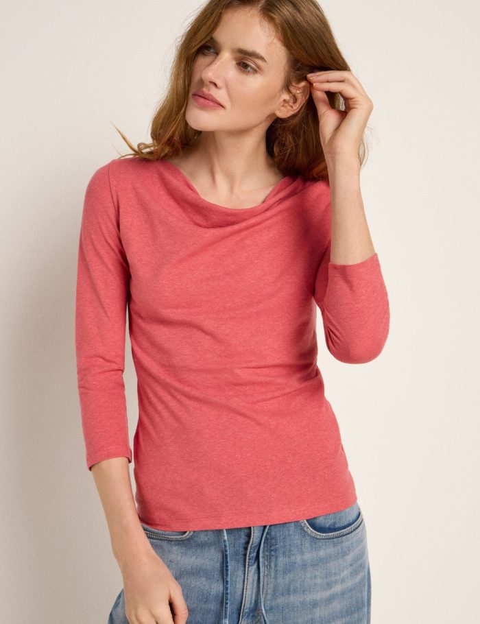 Wasserfallshirt Rot