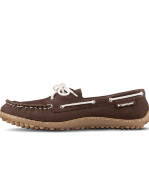 Leguano - Moreccasin Mokka - Barfußschuh Sneaker