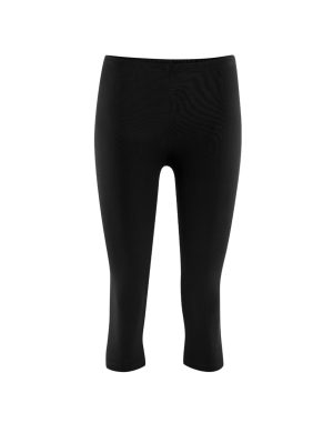 LIVING CRAFTS - Damen 3/4-Leggings - Schwarz
