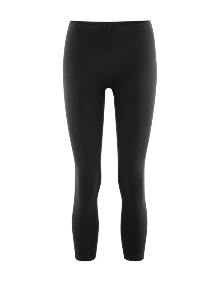 LIVING CRAFTS - Damen 7/8-Leggings - Schwarz