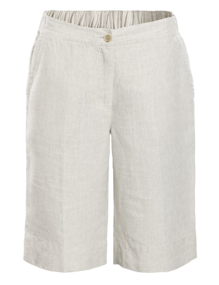 LIVING CRAFTS - Damen Bermuda - Beige