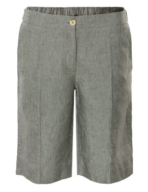 LIVING CRAFTS - Damen Bermuda - Grün