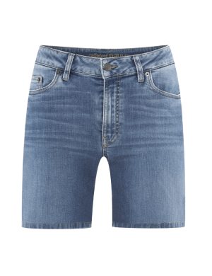 LIVING CRAFTS - Damen Bermudas - Blau
