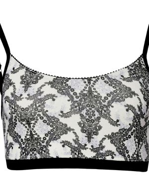 LIVING CRAFTS - Damen Bustier - Gemustert