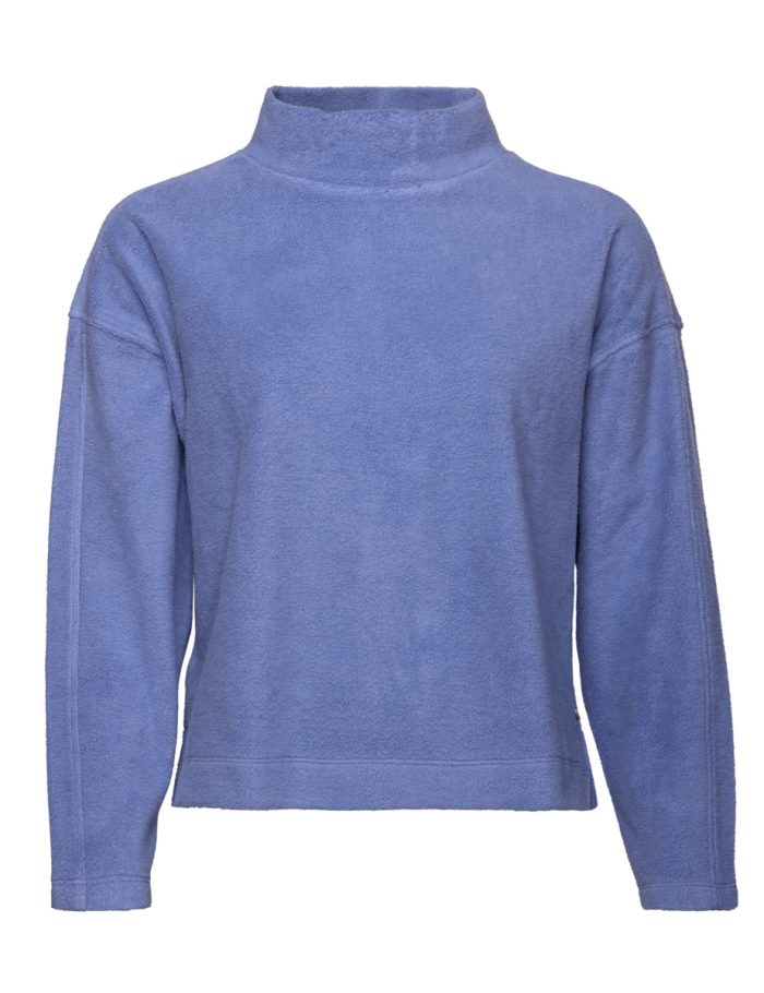 LIVING CRAFTS - Damen Fleece Pullover - Blau LIVING CRAFTS - Damen Fleece Pullover - Blau