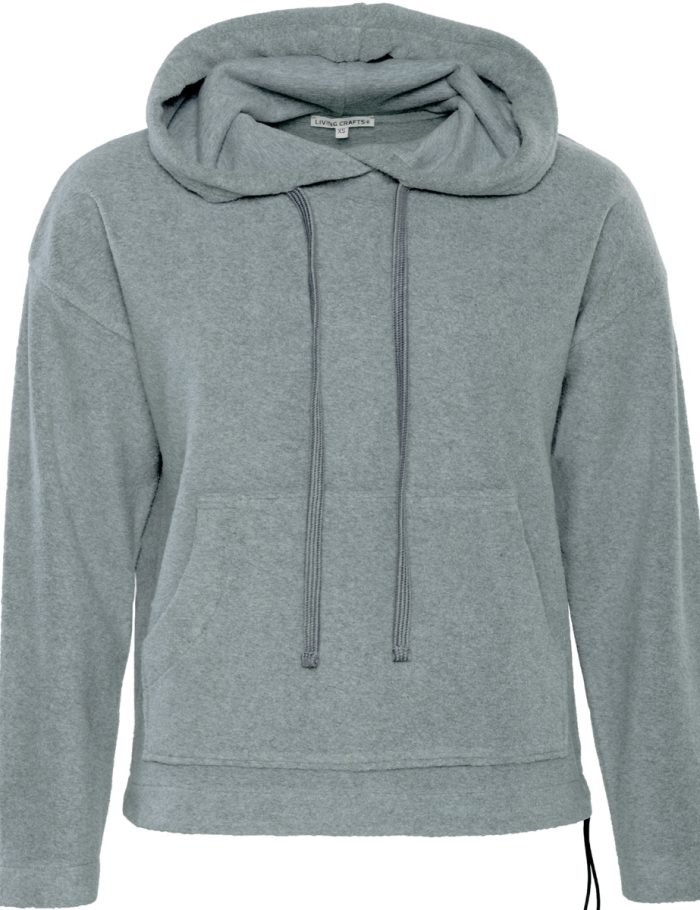 LIVING CRAFTS - Damen Hoodie - Grau