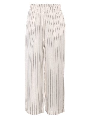 LIVING CRAFTS - Damen Hose - Gestreift