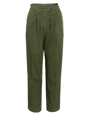 LIVING CRAFTS - Damen Hose - Grün