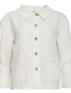 LIVING CRAFTS - Damen Jacke - Beige