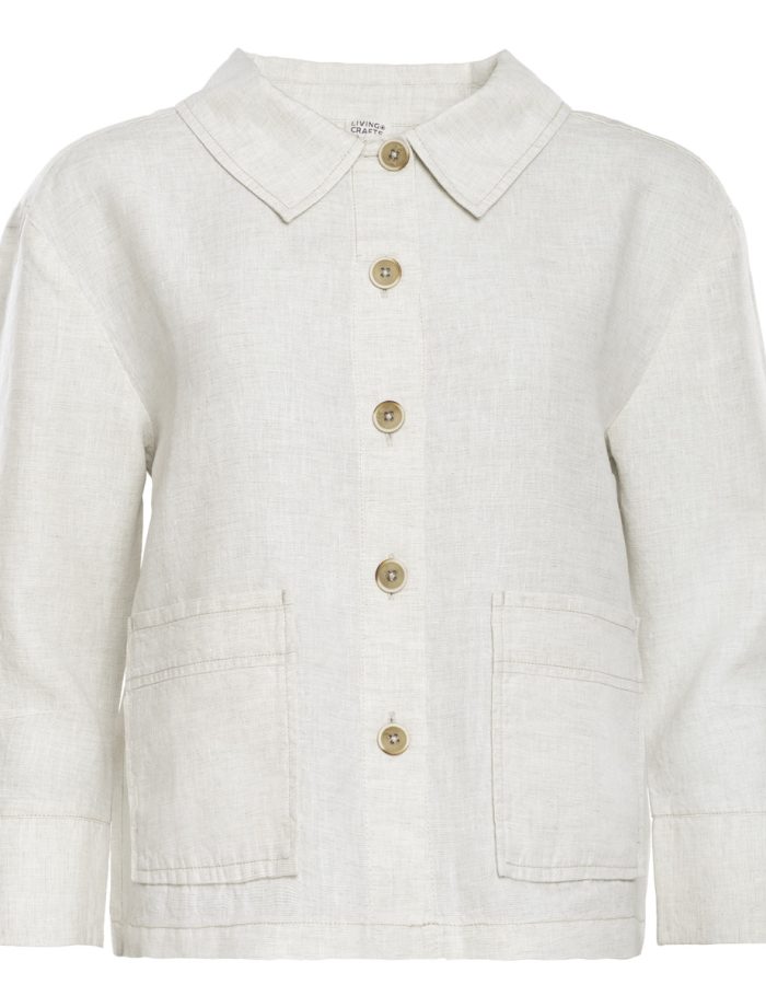 LIVING CRAFTS - Damen Jacke - Beige LIVING CRAFTS - Damen Jacke - Beige