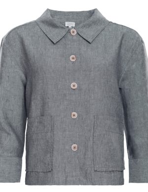 LIVING CRAFTS - Damen Jacke - Grau