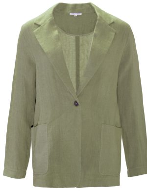 LIVING CRAFTS - Damen Jacke - Grün