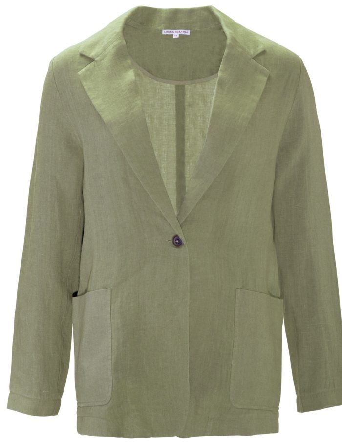 LIVING CRAFTS - Damen Jacke - Grün