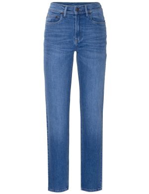 LIVING CRAFTS - Damen Jeans - Blau