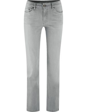 LIVING CRAFTS - Damen Jeans - Grau