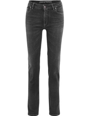 LIVING CRAFTS - Damen Jeans - Schwarz