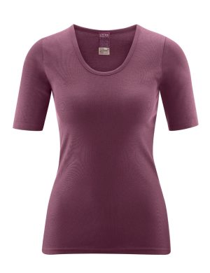LIVING CRAFTS - Damen Kurzarm-Shirt - Rot