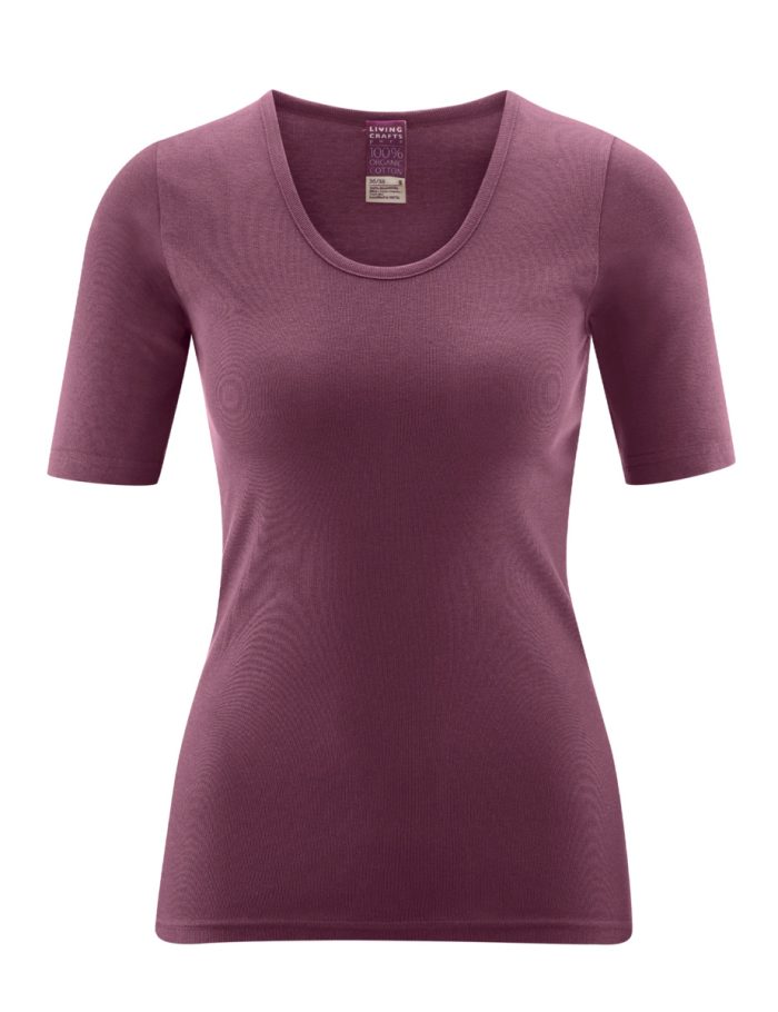 LIVING CRAFTS - Damen Kurzarm-Shirt - Rot