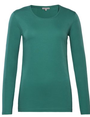 LIVING CRAFTS - Damen Langarm-Shirt - Grün