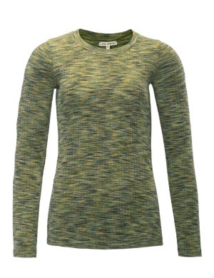 LIVING CRAFTS - Damen Langarm-Shirt - Mehrfarbig