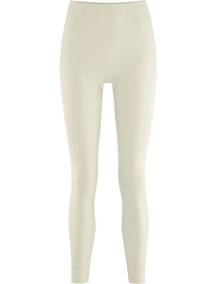 LIVING CRAFTS - Damen Lange Unterhose - Beige