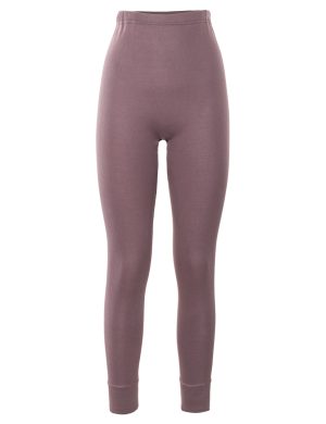 LIVING CRAFTS - Damen Lange Unterhose - Lila
