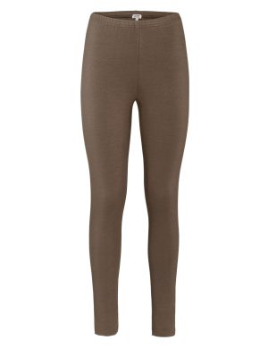 LIVING CRAFTS - Damen Leggings - Braun