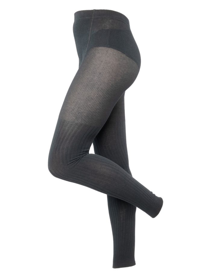 LIVING CRAFTS - Damen Leggings - Schwarz (90% Bio-Baumwolle; 8% Polyamid (recycelt); 2% Elasthan), Nachhaltige Mode, Bio Bekleidung