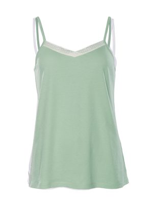 LIVING CRAFTS - Damen Night Top - Grün