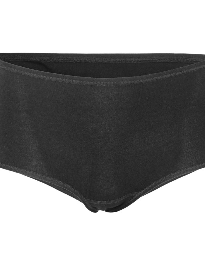 LIVING CRAFTS - Damen Panty, 2er-Pack - Schwarz