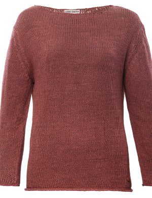 LIVING CRAFTS - Damen Pullover - Rot